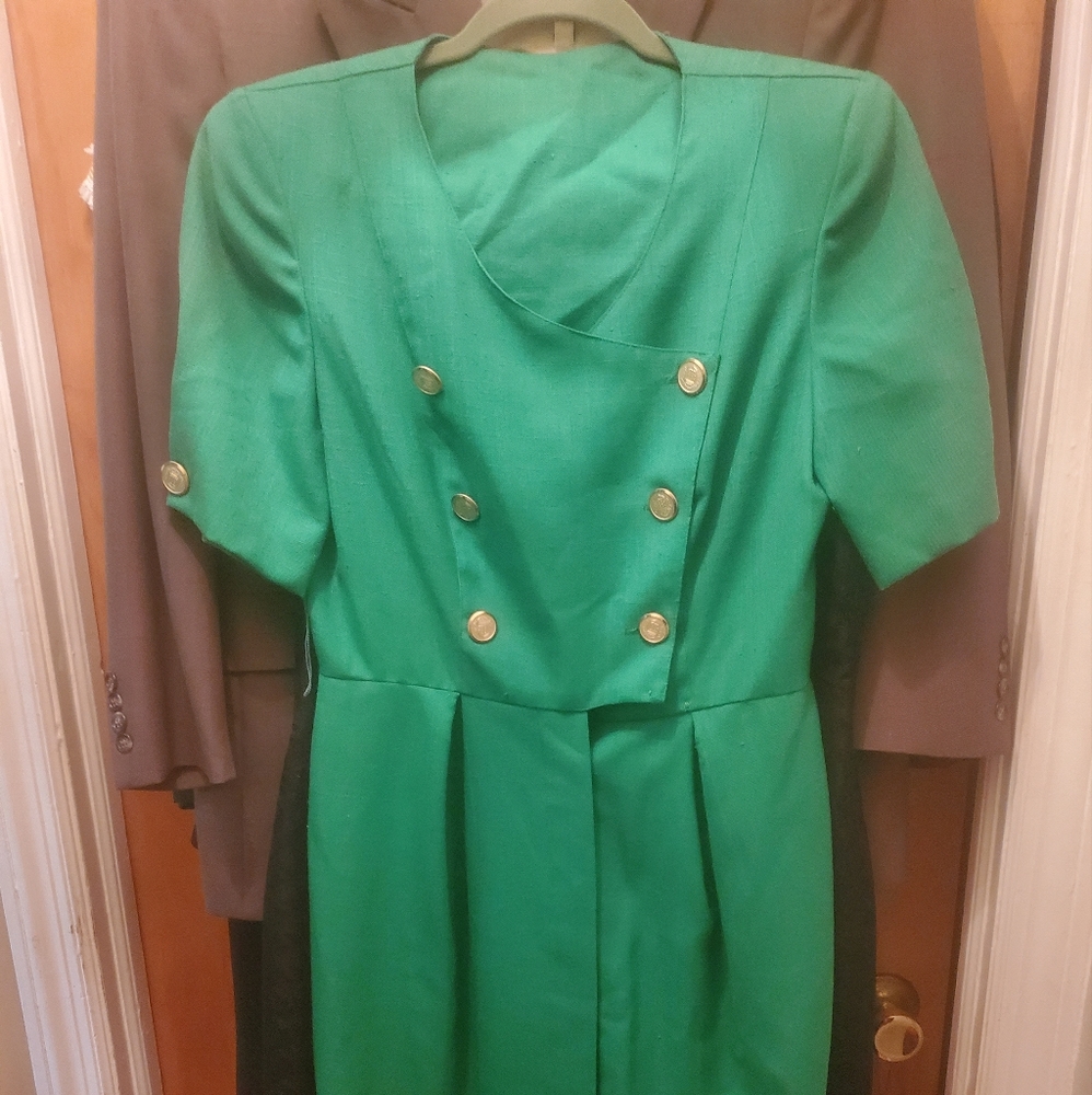 Vintage green dress